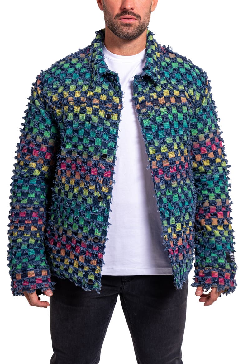 Ascension 0015 Lined Denim Jacket, Main, color, GREEN