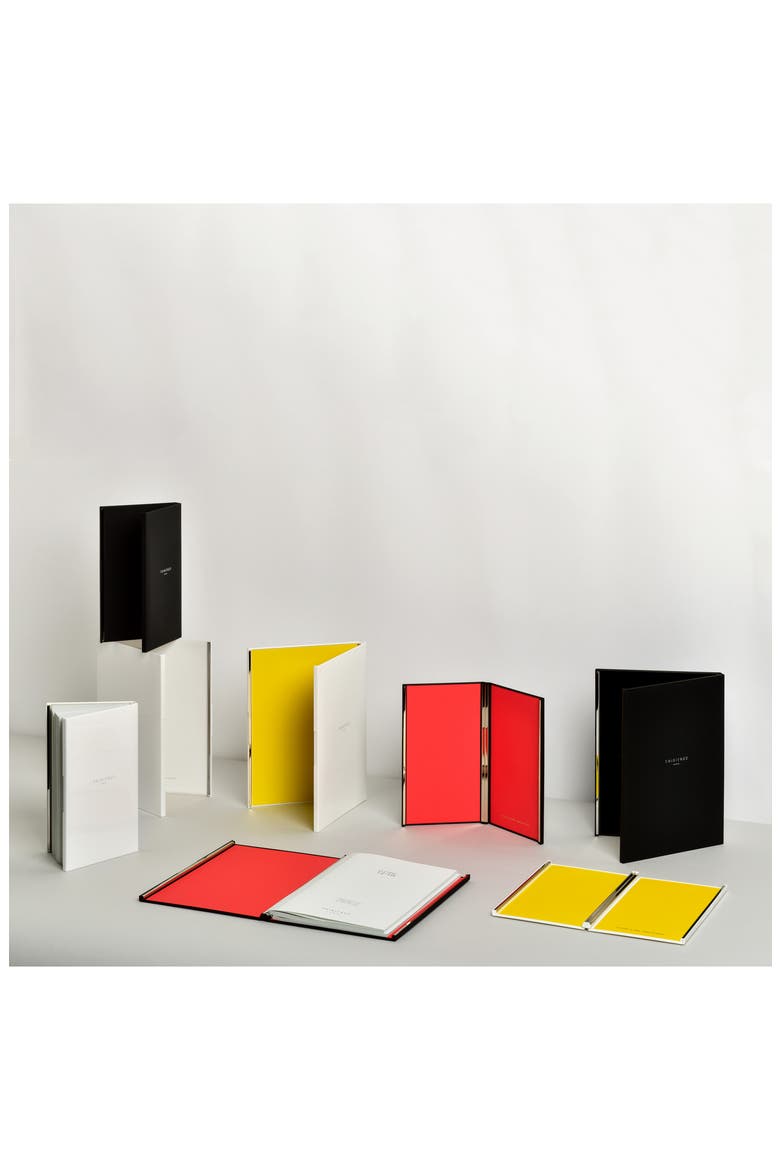 Le Carnet 08.16 Magnetic Binding Refillable Notebook, Alternate, color, WHITE/ WHITE