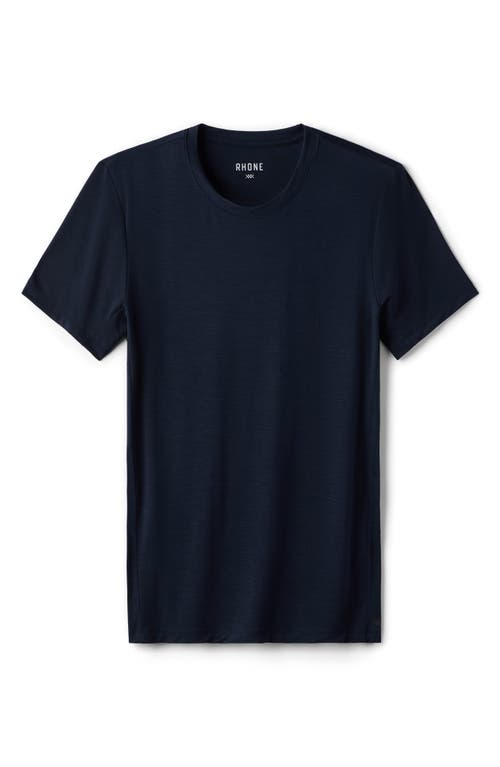 Rhone C.o.r. Crewneck Undershirt In Blue