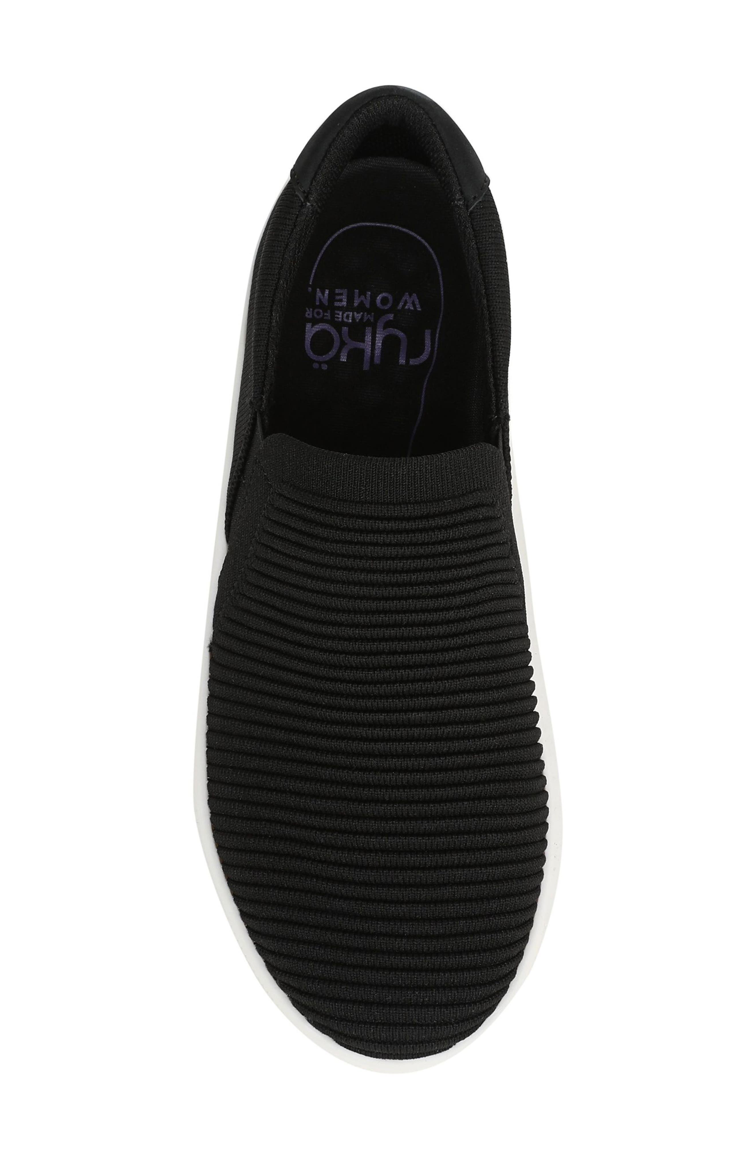 Rykä Viv Ease Knit Slip-On Sneaker, Alternate, color, Black