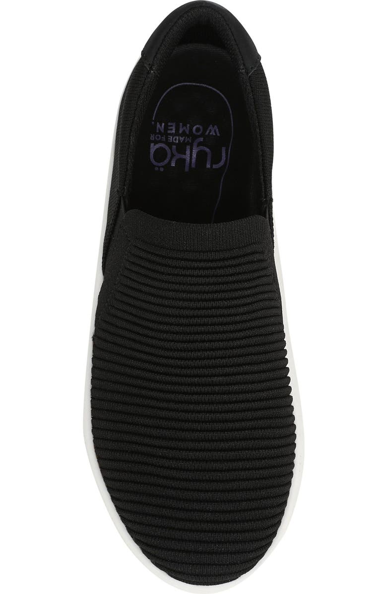 Rykä Viv Ease Knit Slip-On Sneaker, Alternate, color, Black