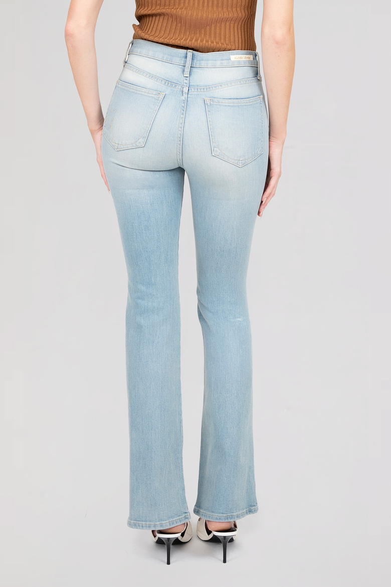 The Isabella Mini Flare, Alternate, color, Bleu Clair