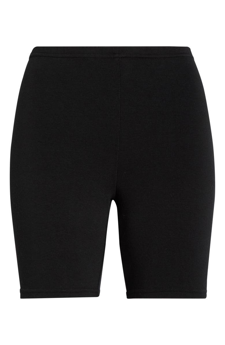 SKIMS Outdoor Bike Shorts, Main, color, Onyx