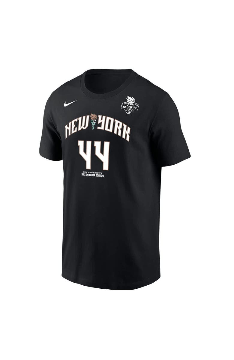 Nike Men's Nike Betnijah Laney-Hamilton Black New York Liberty Explorer Edition Name & Number T-Shirt, Alternate, color, Black