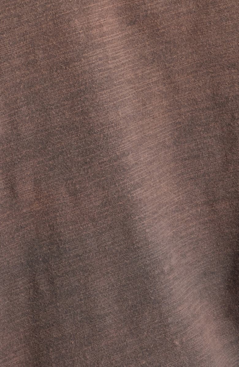 DIET STARTS MONDAY Worldwide Long Sleeve Cotton Graphic T-Shirt, Alternate, color, Vintage Black