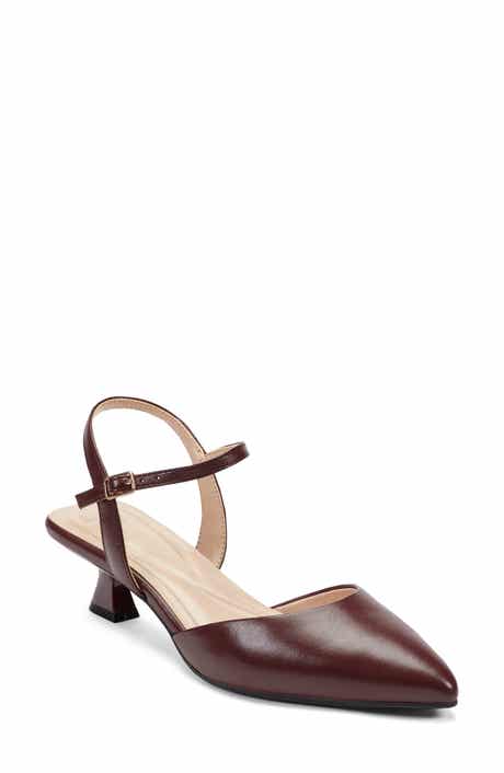 Easy Spirit Halyn Ankle Strap Kitten Heel Pump