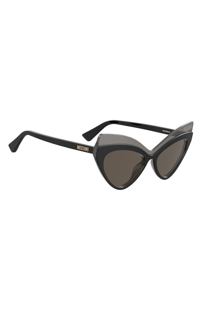 Moschino 54mm Cat Eye Sunglasses, Alternate, color,