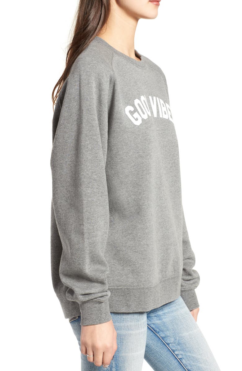 Sub_Urban Riot Good Vibes Willow Sweatshirt, Alternate, color, 