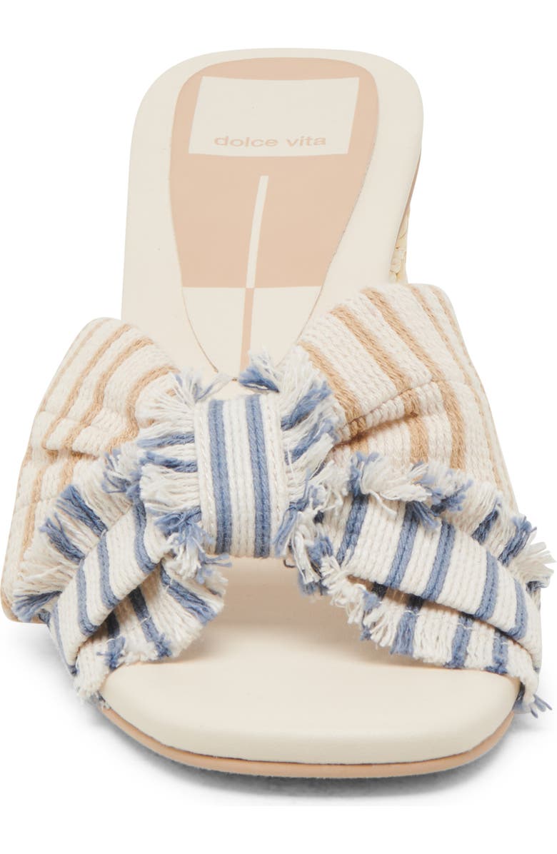 Dolce Vita Izra Sandal, Alternate, color, Blue Multi Stripe Fabric