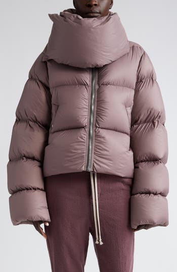 Rick Owens Funnel Neck Down Puffer Jacket | Nordstrom