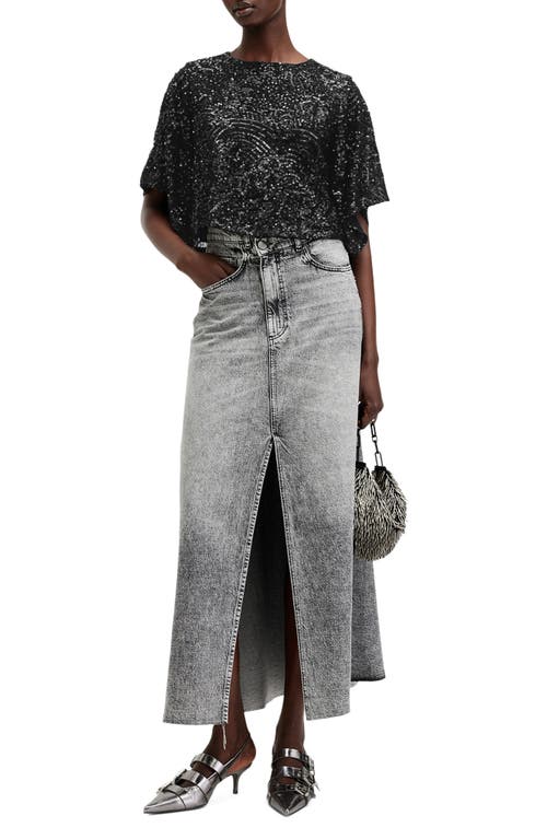 Allsaints Ivy Embellished Crop Top