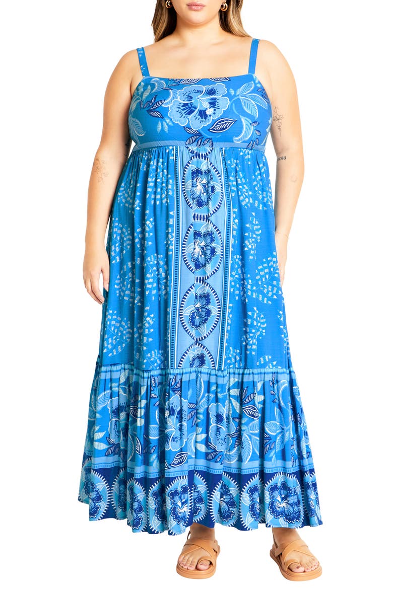 Eden Print Maxi Sundress video