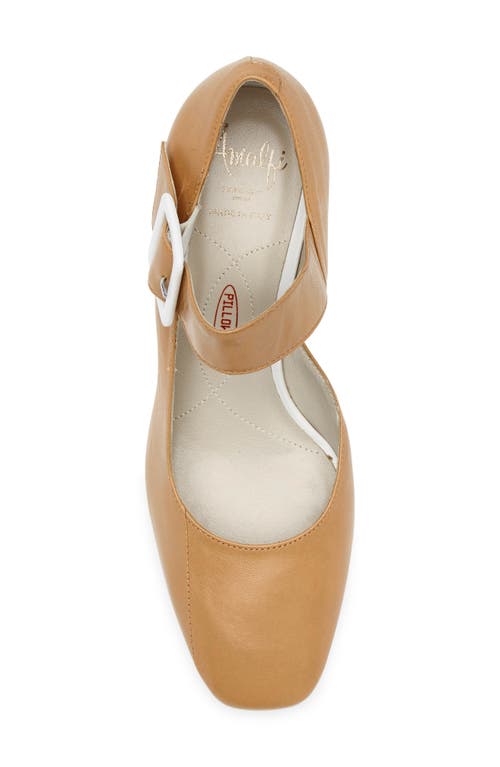 Amalfi By Rangoni Superbro Square Toe Pump In Brown