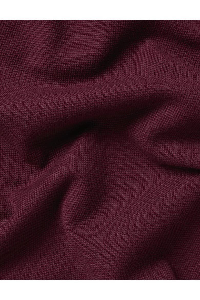 Short Sleeve Cotton Stretch Smart Pique Polo, Alternate, color, Wine Red