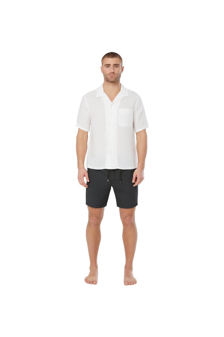 Convertible Vacation Shirt, Main, color, WHITE