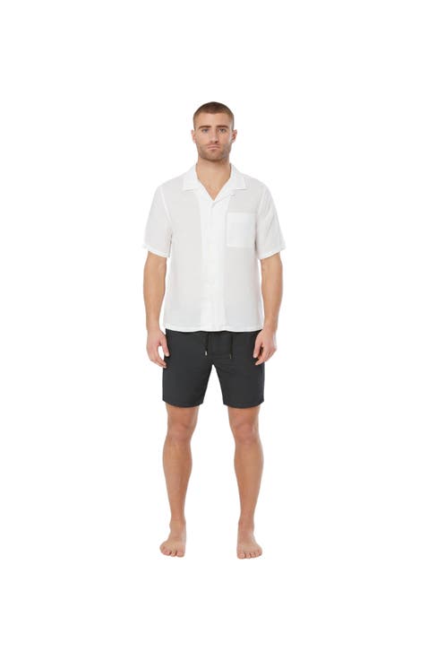Air Linen Convertible Vacation Shirt