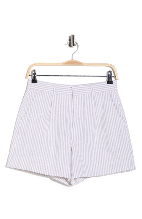 Waterford Stripe Cotton Shorts