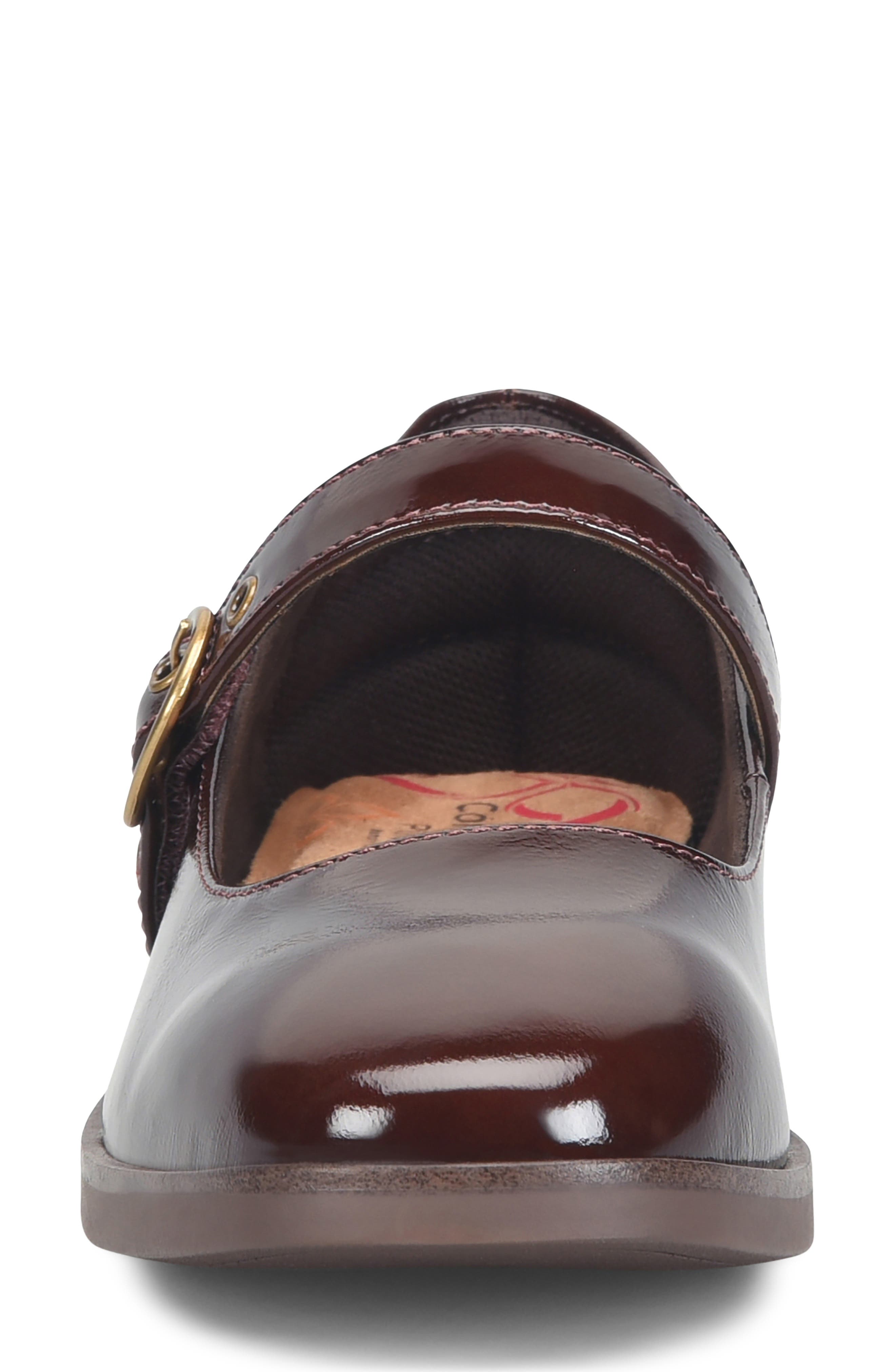 Brewer Mary Jane Flat, Alternate, color, COGNAC PATENT