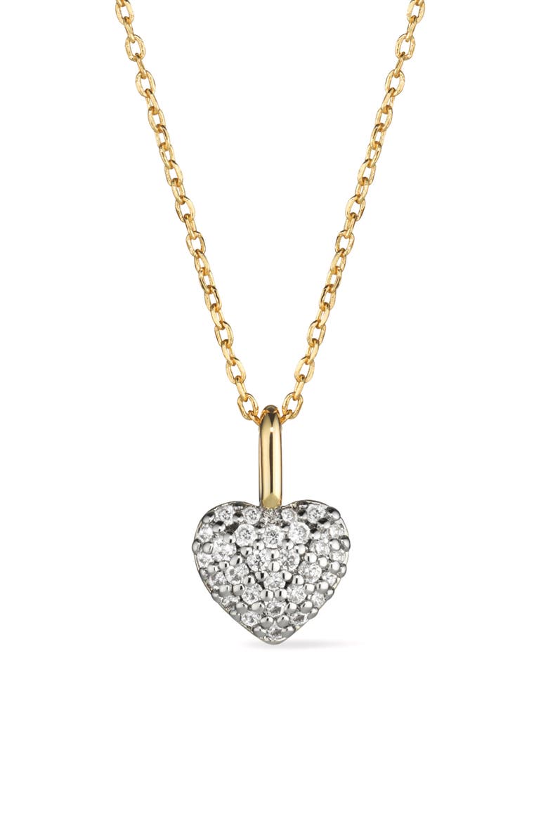 Ana Luisa Gold Heart Necklace - Ellery, Main, color, Gold