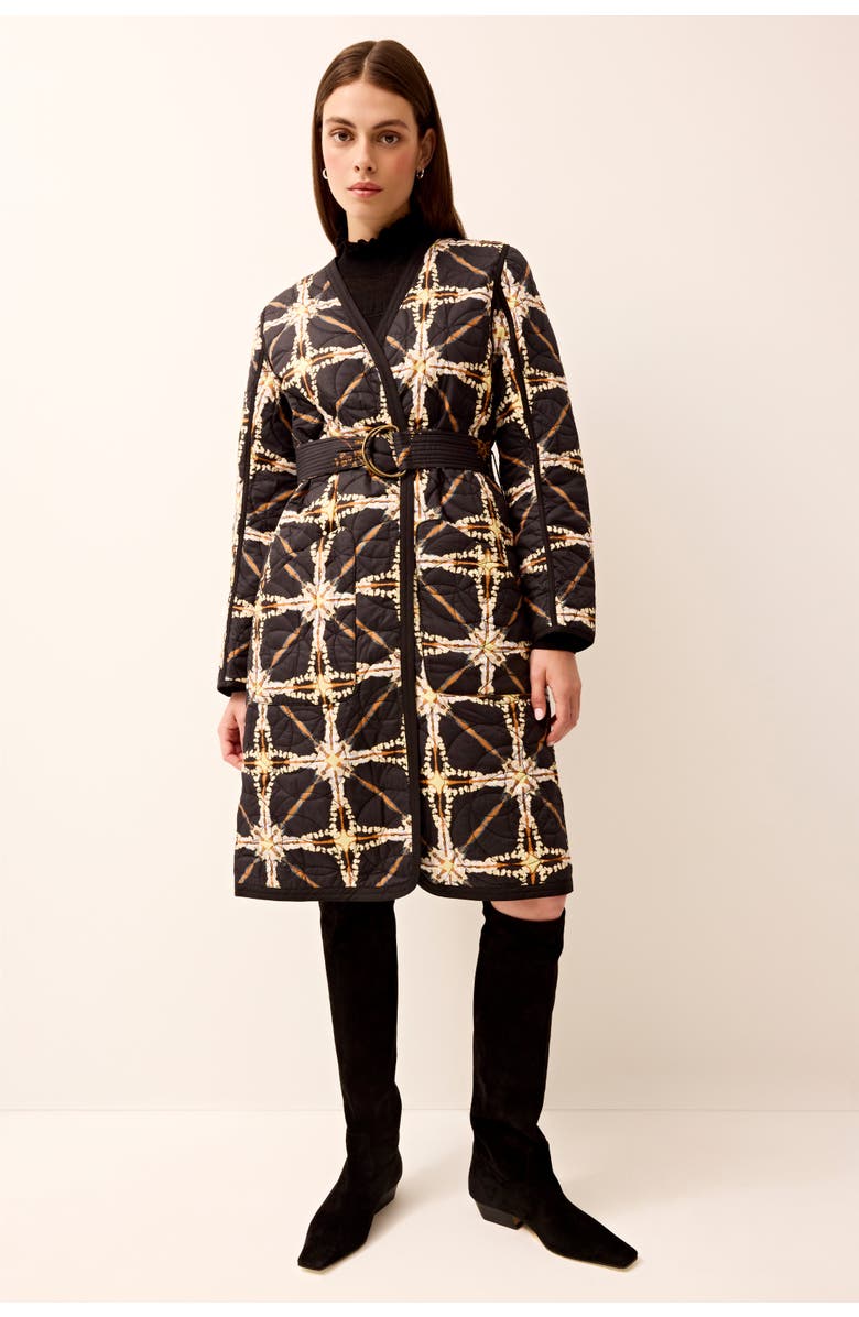 Marie Oliver Lee Coat, Alternate, color, Black