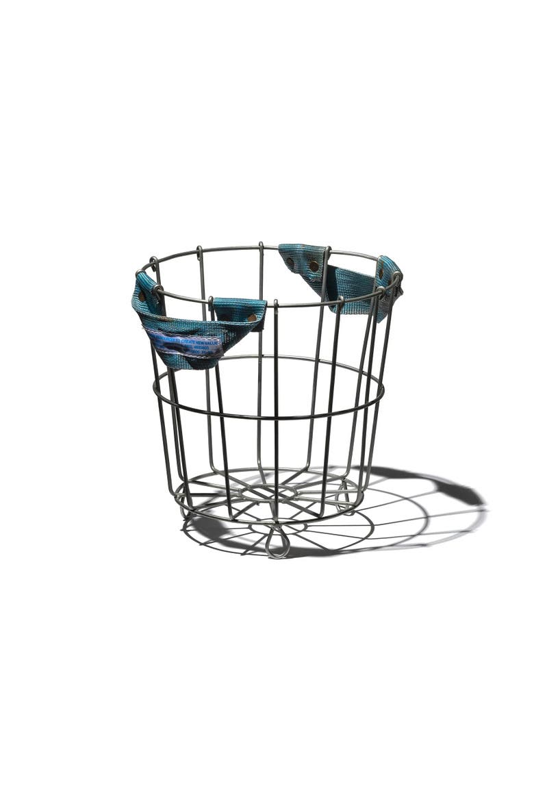 Belt Handle Round Basket, Main, color, Assorted