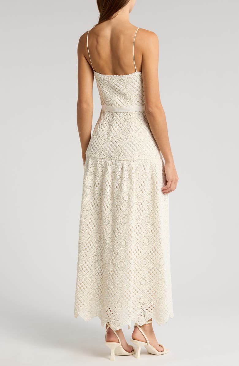 Saylor Evangelina Crochet Maxi Dress, Alternate, color,