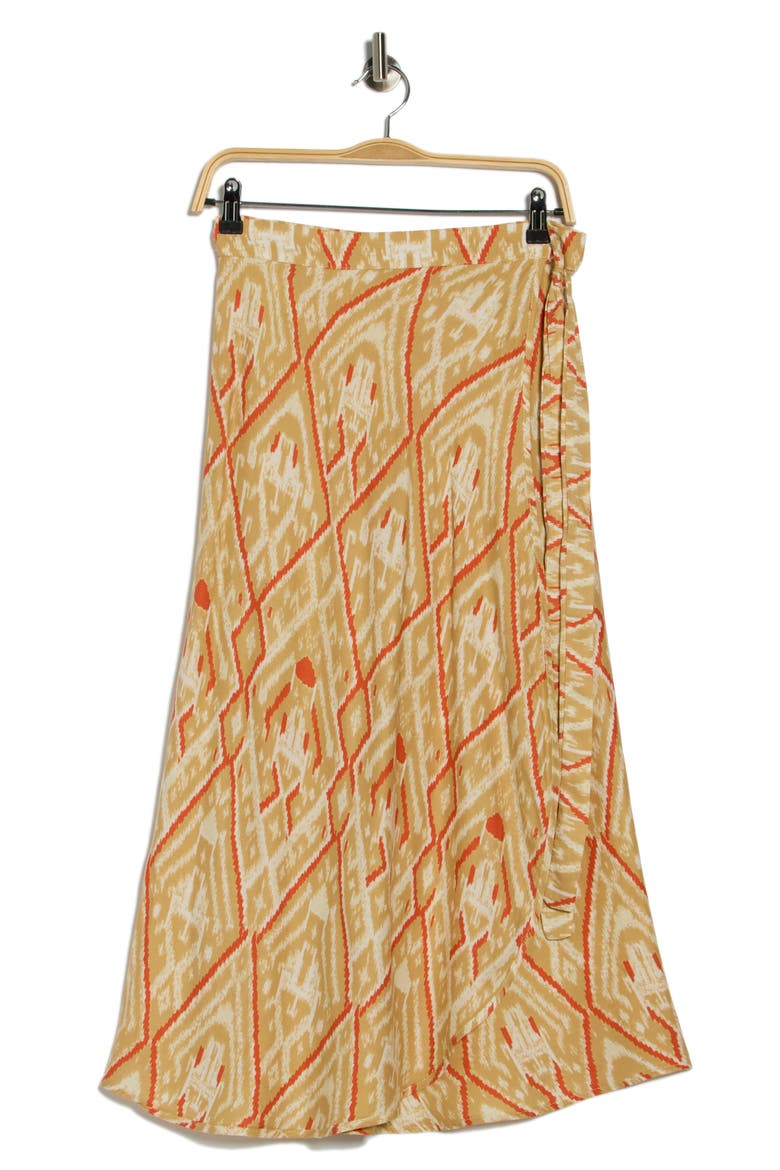 Wrap Skirt, Alternate, color, CAMEL