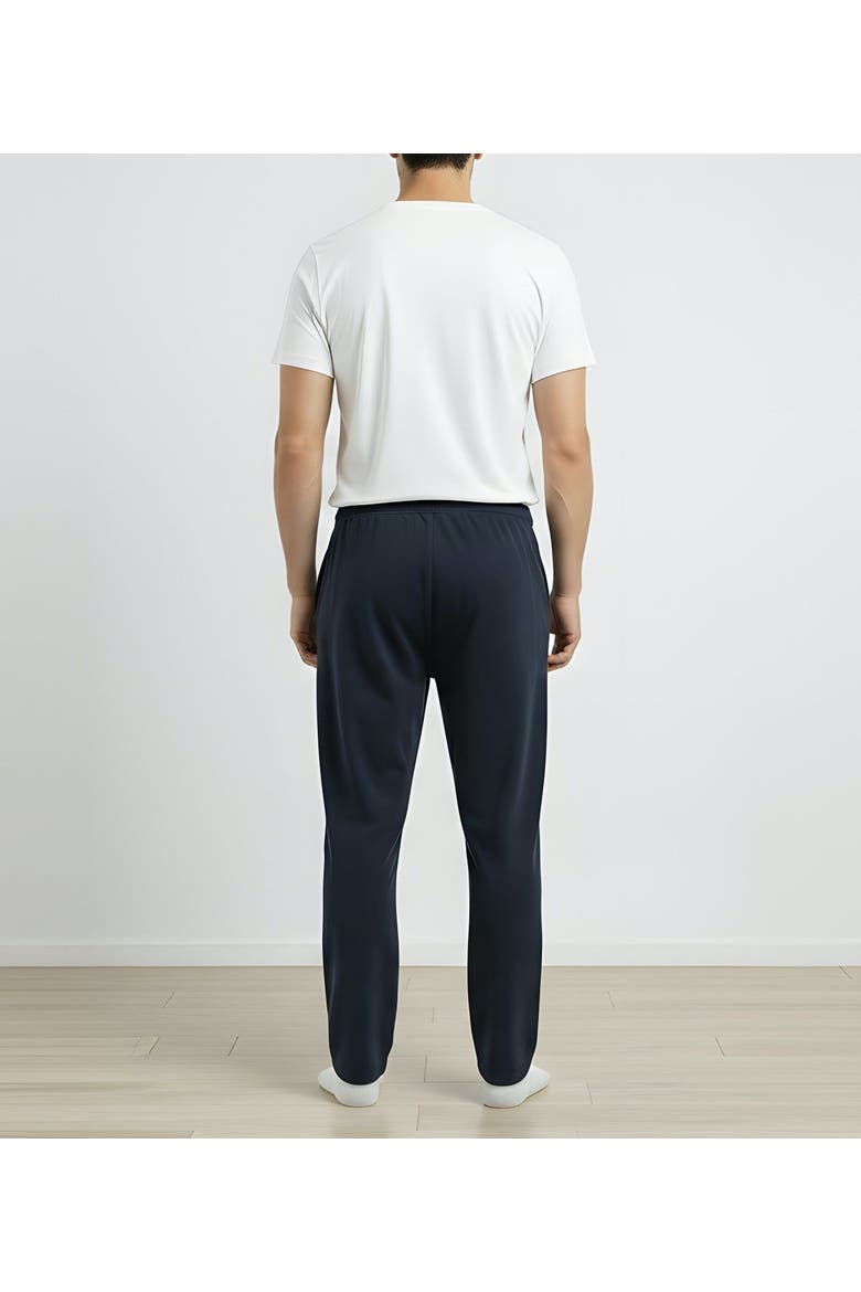Men's Soft 100% Cotton Athletic Lounge Pocket Pant, Alternate, color, Dark Navy