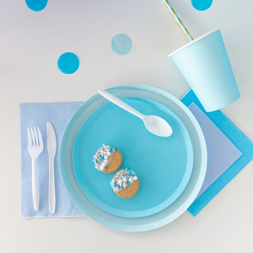 Jollity & Co Shade Collection Dinner Plates In Frost