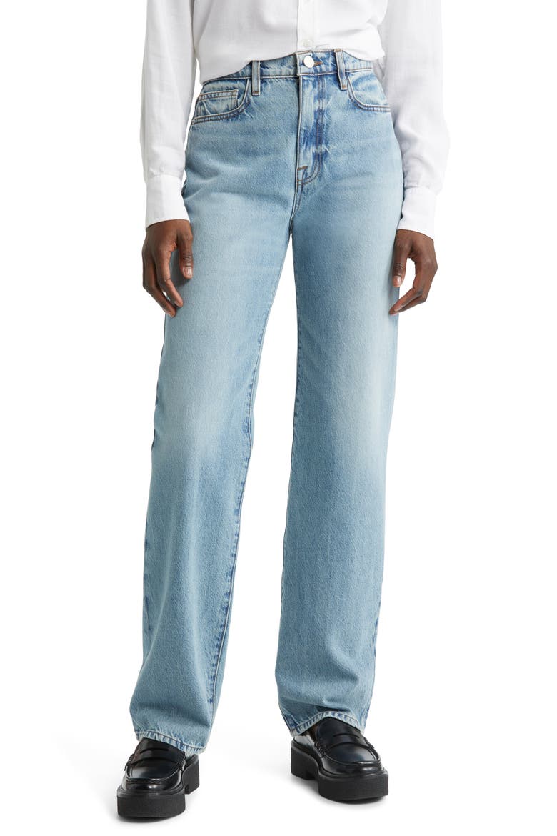 Le Pixie Jane Straight Leg Jeans, Main, color, WESTON