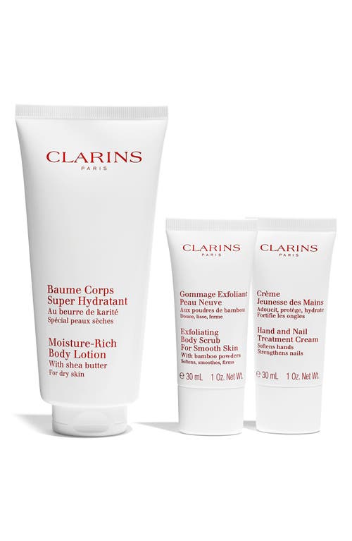 Clarins Perfect Hdyration Set In Transparent