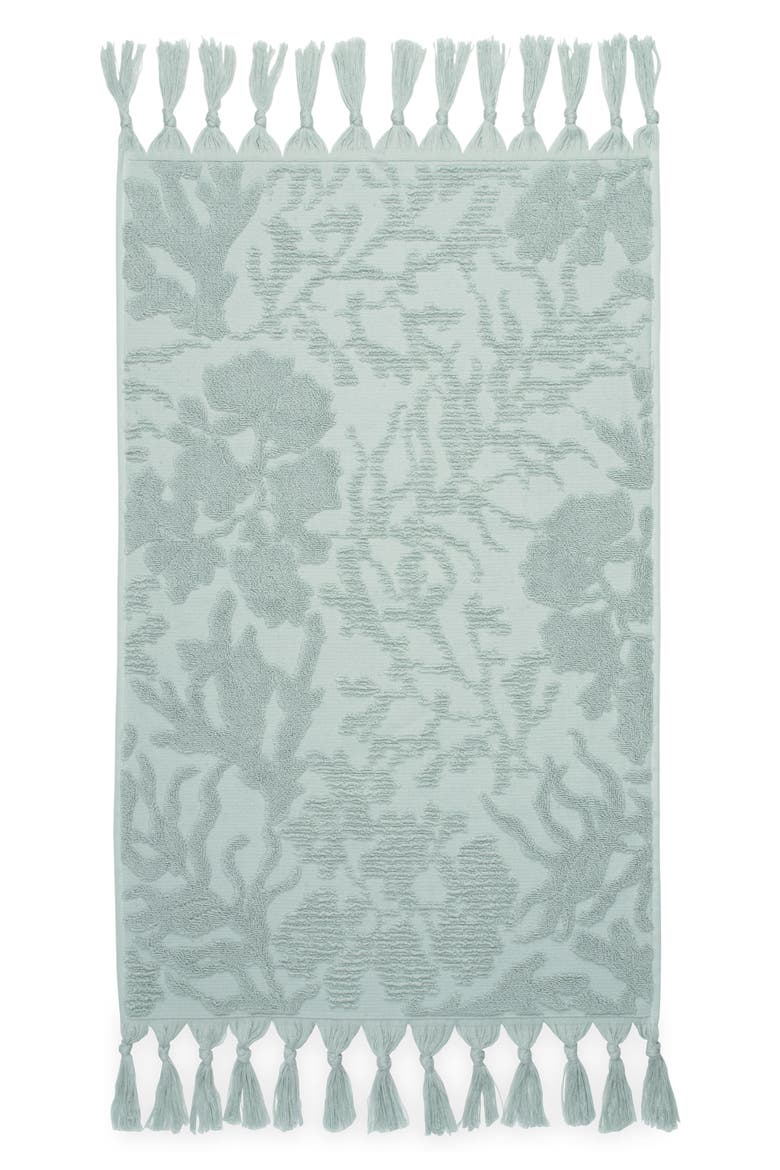 Ocean Reef Hand Towel, Main, color, SEAFOAM