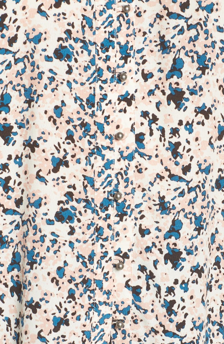 Caslon<sup>®</sup> Button-Up Patterned Top, Alternate, color, 