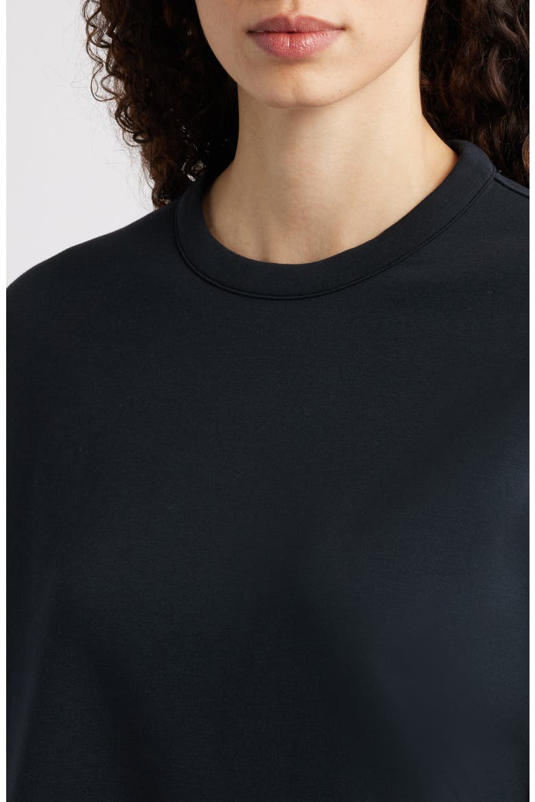 ImpossiblySoft Dri-FIT Oversize Sweatshirt, Alternate, color, BLACK/DARK SMOKE GREY