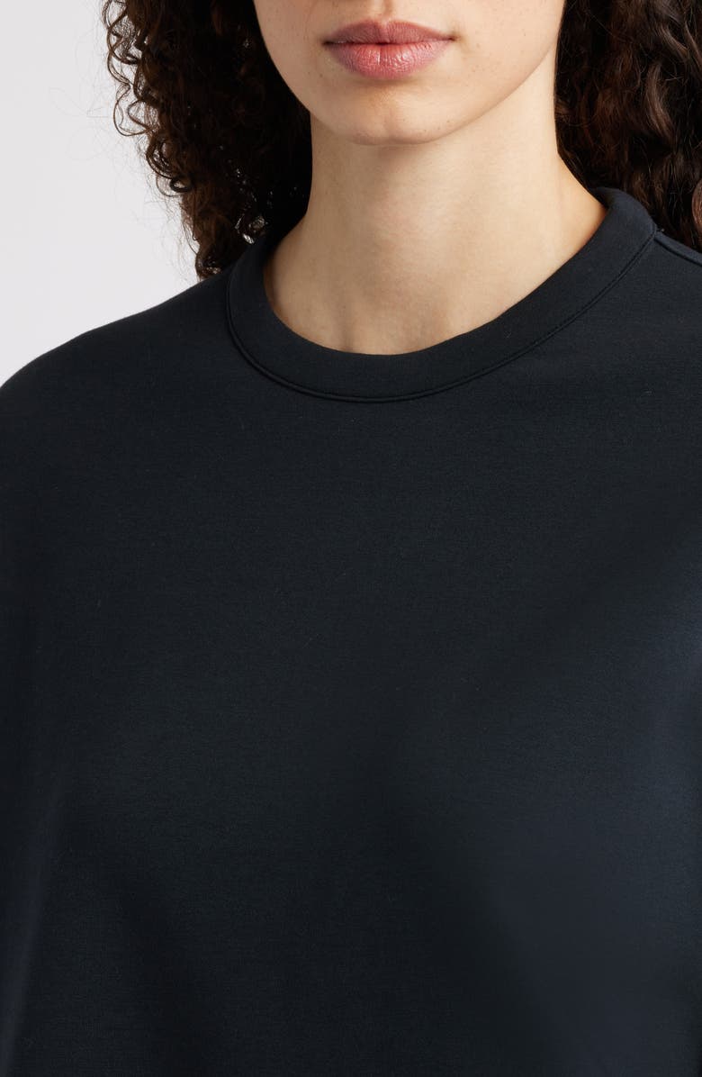 Nike ImpossiblySoft Dri-FIT Oversize Sweatshirt, Alternate, color, Black/ Dark Smoke Grey