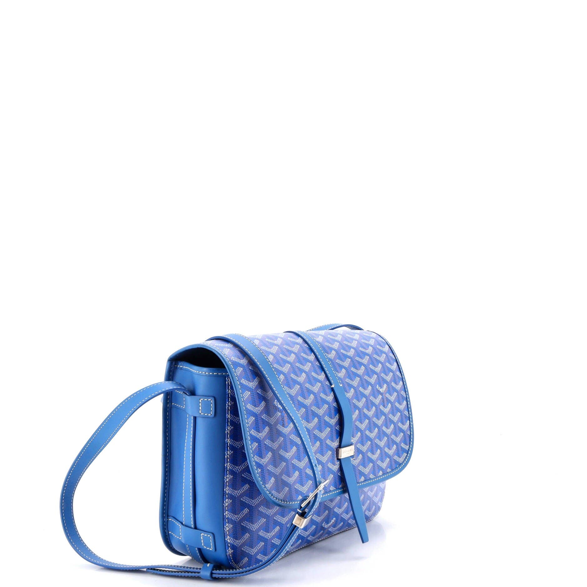Belvedere II Messenger Bag Coated Canvas MM, Alternate, color, Blue