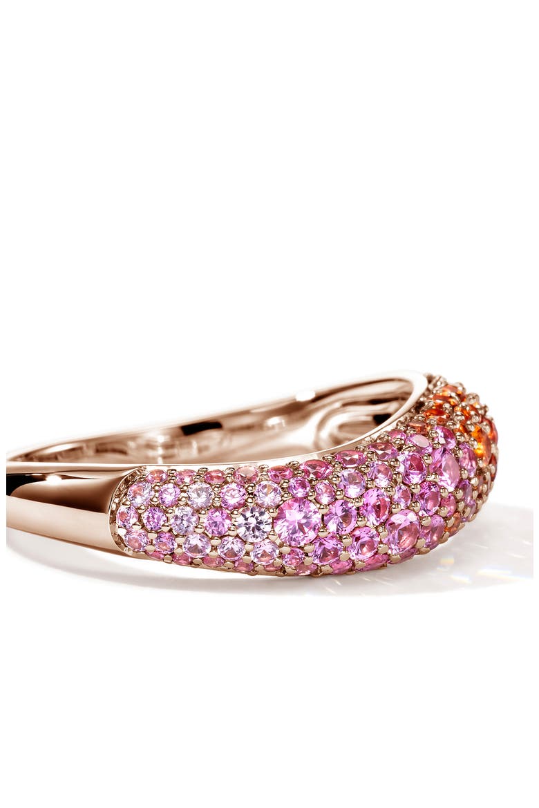 Artisan Series 18k Gold Sapphire Surf Ring, Alternate, color, GOLD