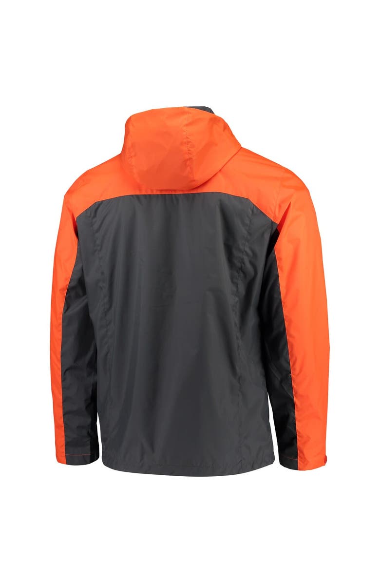 Columbia Men's Columbia Orange/Charcoal Clemson Tigers Glennaker Storm Full-Zip Jacket, Alternate, color, 