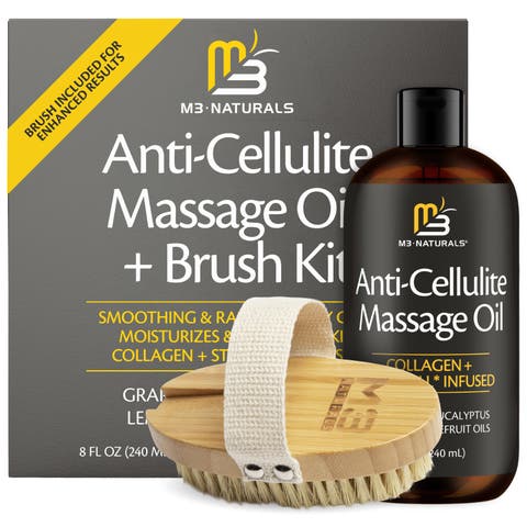 Anti-Cellulite Oil & Brush Bundle