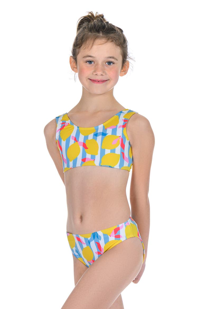Lemon Squeezy Bikini Bottom, Alternate, color, Lemon Squeezy