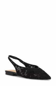 Jessica Simpson Mezzah Slingback Pointed Toe Flat