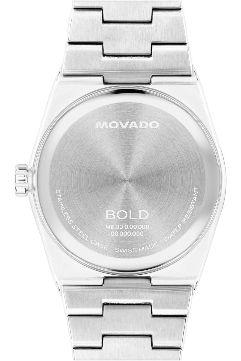 Bold Quest Bracelet Watch, 40mm, Alternate, color, BLUE