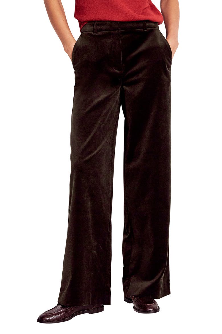 Belgravia Straight Leg Pants, Main, color, ESPRESSO