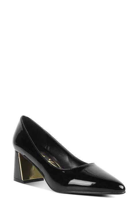 Zaila Block Heel Pump