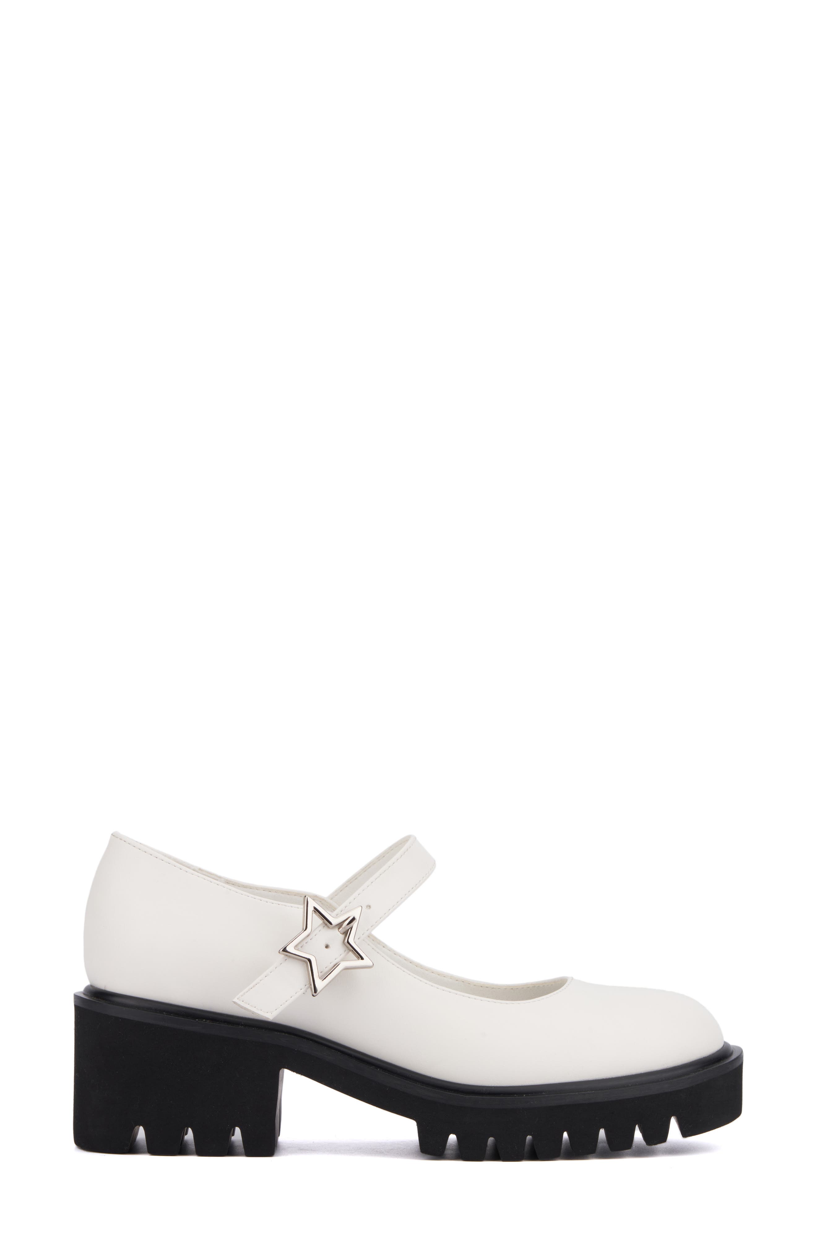 North Node Mary Jane Loafer, Alternate, color, WHITE