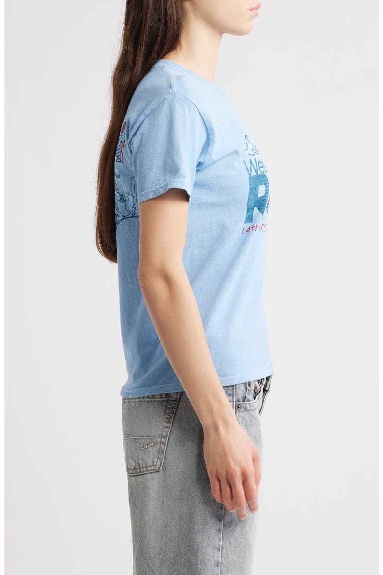 Malibu Run Graphic Baby Tee, Alternate, color, BLUE