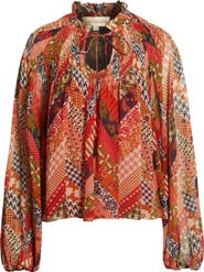 LOVE THE LABEL Meredith Smocked Top