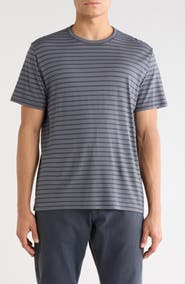 rag & bone Edmund Stripe Cotton Blend T-Shirt