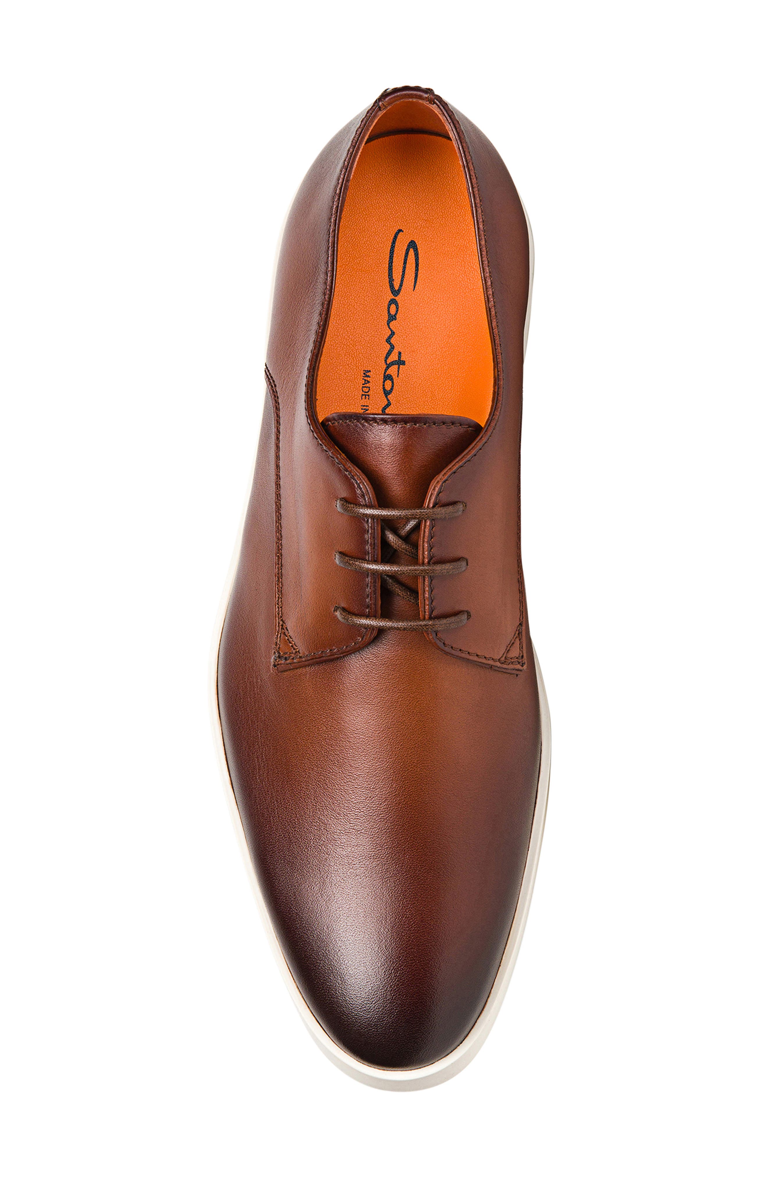 Dilate Derby Sneaker, Alternate, color, BROWN