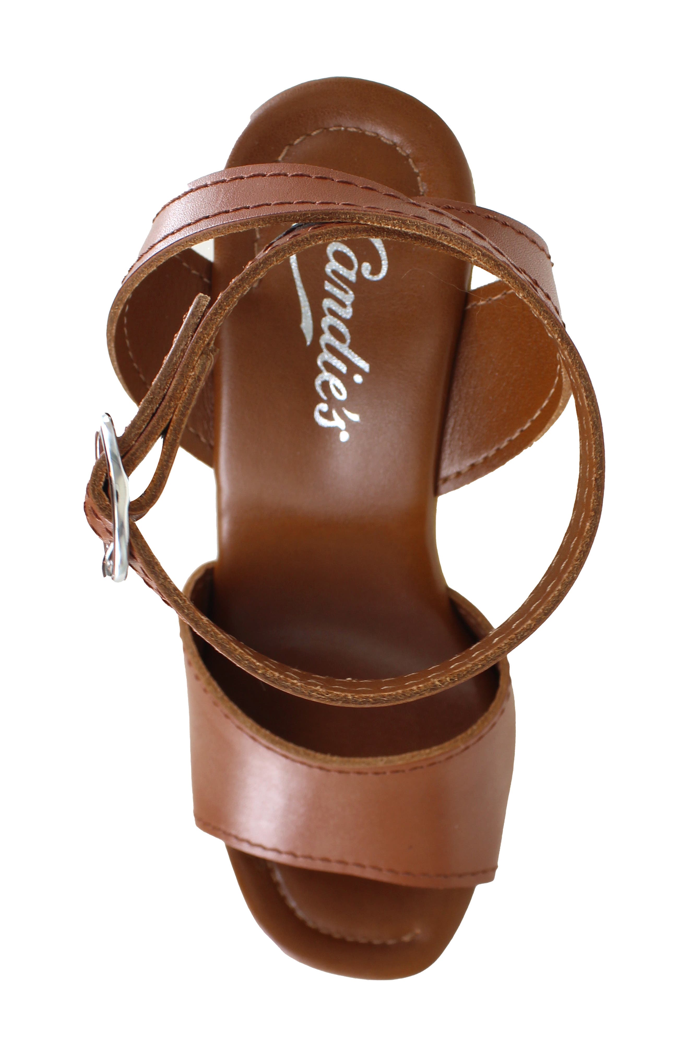 Ida Platform Sandal, Alternate, color, TAN LEATHER